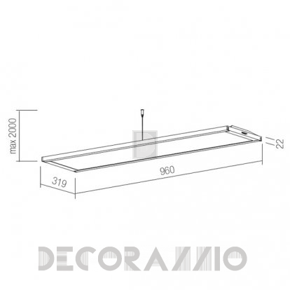 Светильник  потолочный шинная система Traddel MATRIX LED - 54284