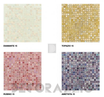 Настенная плитка Bisazza COLOURS - Mosaic-Tiles-OPERA-15