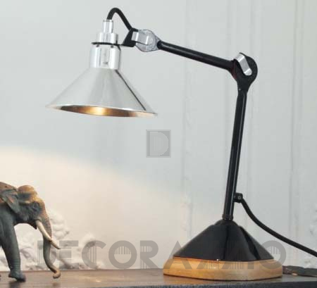 Светильник  настольный (Настольная лампа) Lampe Gras Classic Lamps - 207BL-CH CONIC-SMALL