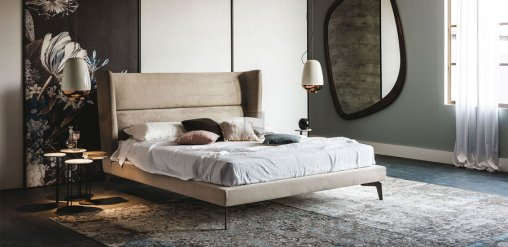 Кровать двуспальная Cattelan Italia Ludovic - ludovic-bed-1