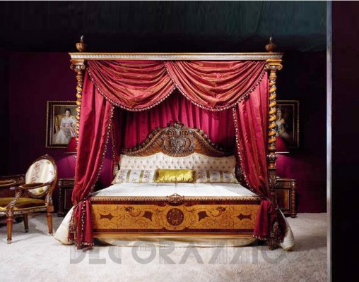 Кровать с балдахином Carlo Asnaghi Style REHINA LETTO - REHINA LETTO