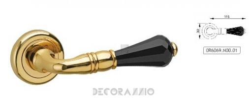 Ручки для распашных дверей подвижные Mestre New Infinity - 0R6069.N00.01