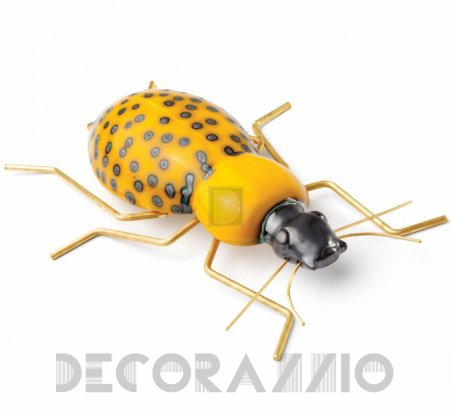 Статуэтка Mambo Unlimited Ideas Fauna - beetle-yellow